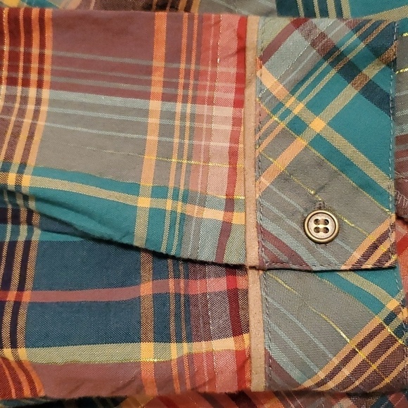 Christopher & Banks Petite Women's Plaid Lightweight Jacket Size LP - Picture 9 of 10